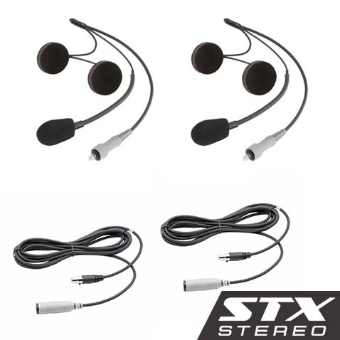 Expand to 4 Place with STX STEREO Alpha Audio Helmet Kits - Rad Parts