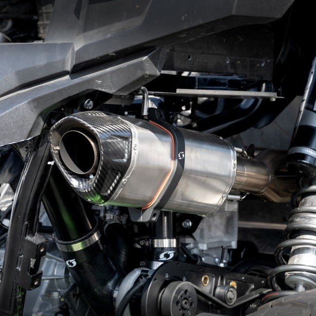 Extreme RR Single Muffler Full Exhaust 20-23 Kawasaki KRX 1000 | Kraftwerks - Rad Parts