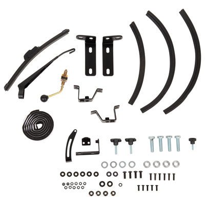 Folding Glass Windshield with Wiper Kawasaki KRX 1000 | Tusk - Rad Parts