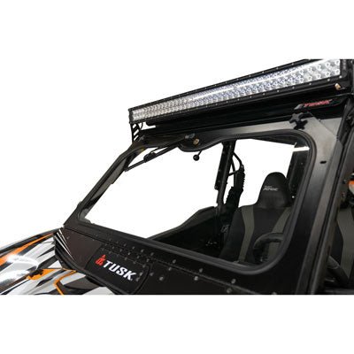 Folding Glass Windshield with Wiper Kawasaki KRX 1000 | Tusk - Rad Parts