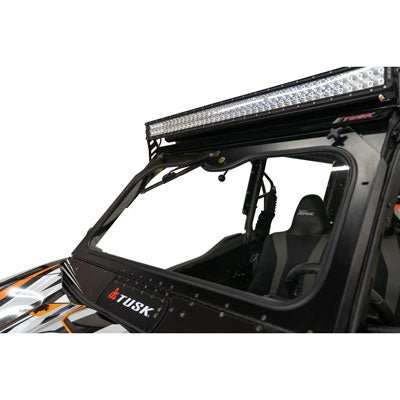 Folding Glass Windshield with Wiper Kawasaki KRX 1000 | Tusk - Rad Parts