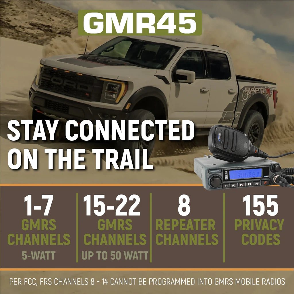 Ford Raptor Radio Kit | Rugged Radios - Rad Parts