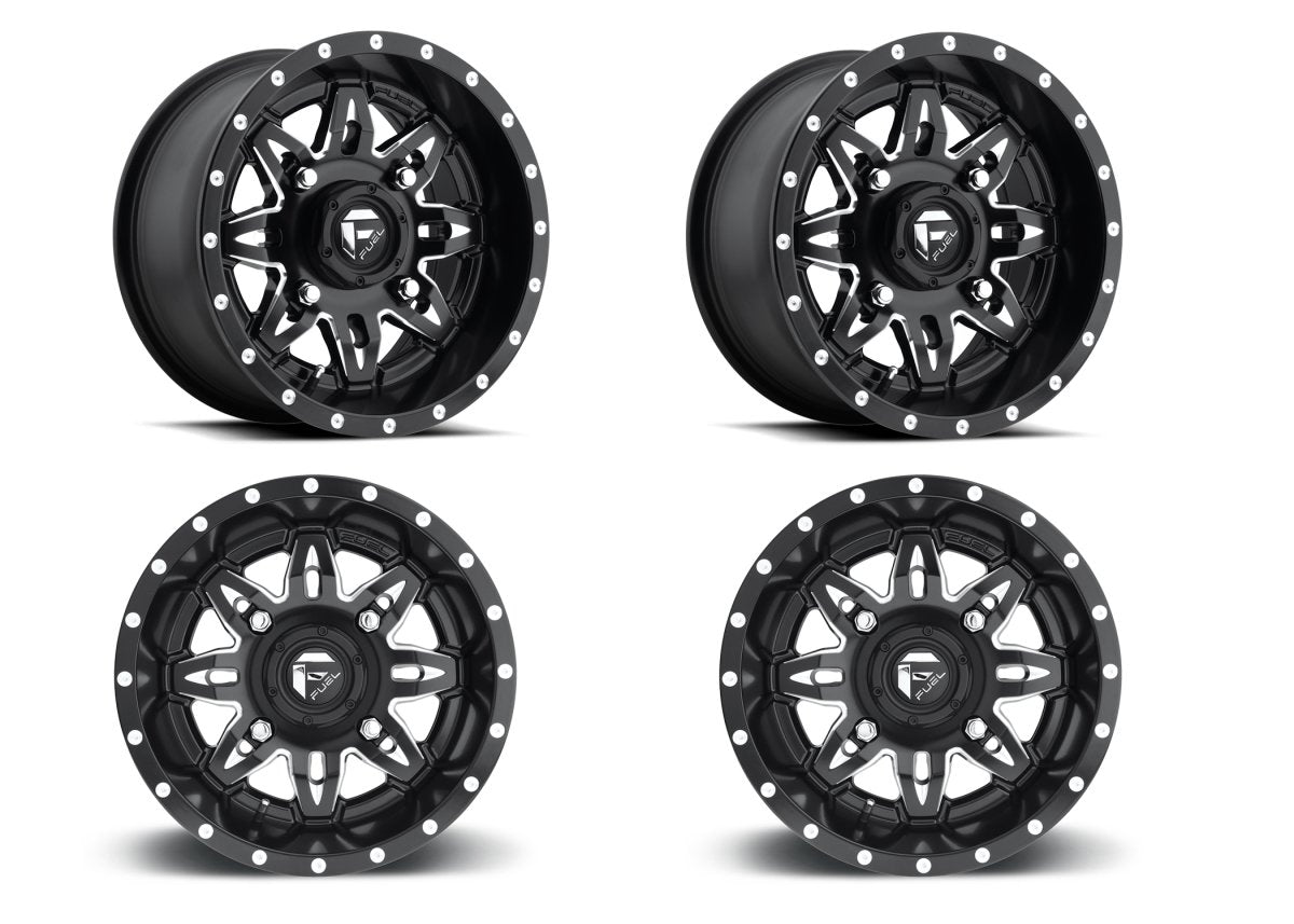 Fuel Off-Road D567 Lethal 15x7UTV Wheels Set of 4 - Rad Parts