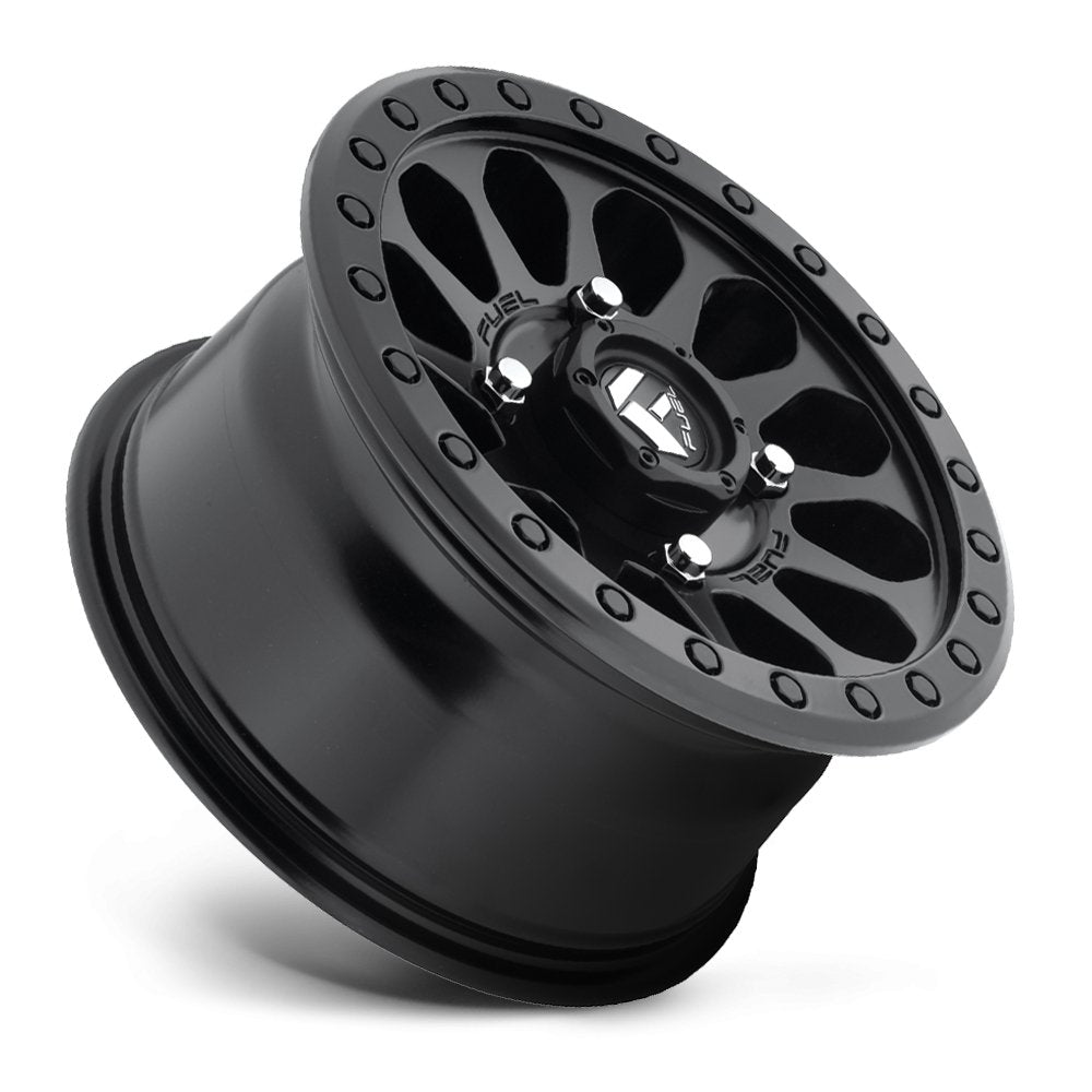 Fuel Vector D579 Matte Black Wheel Set of 4 | 4x137 | 15x7 Inch - Rad Parts