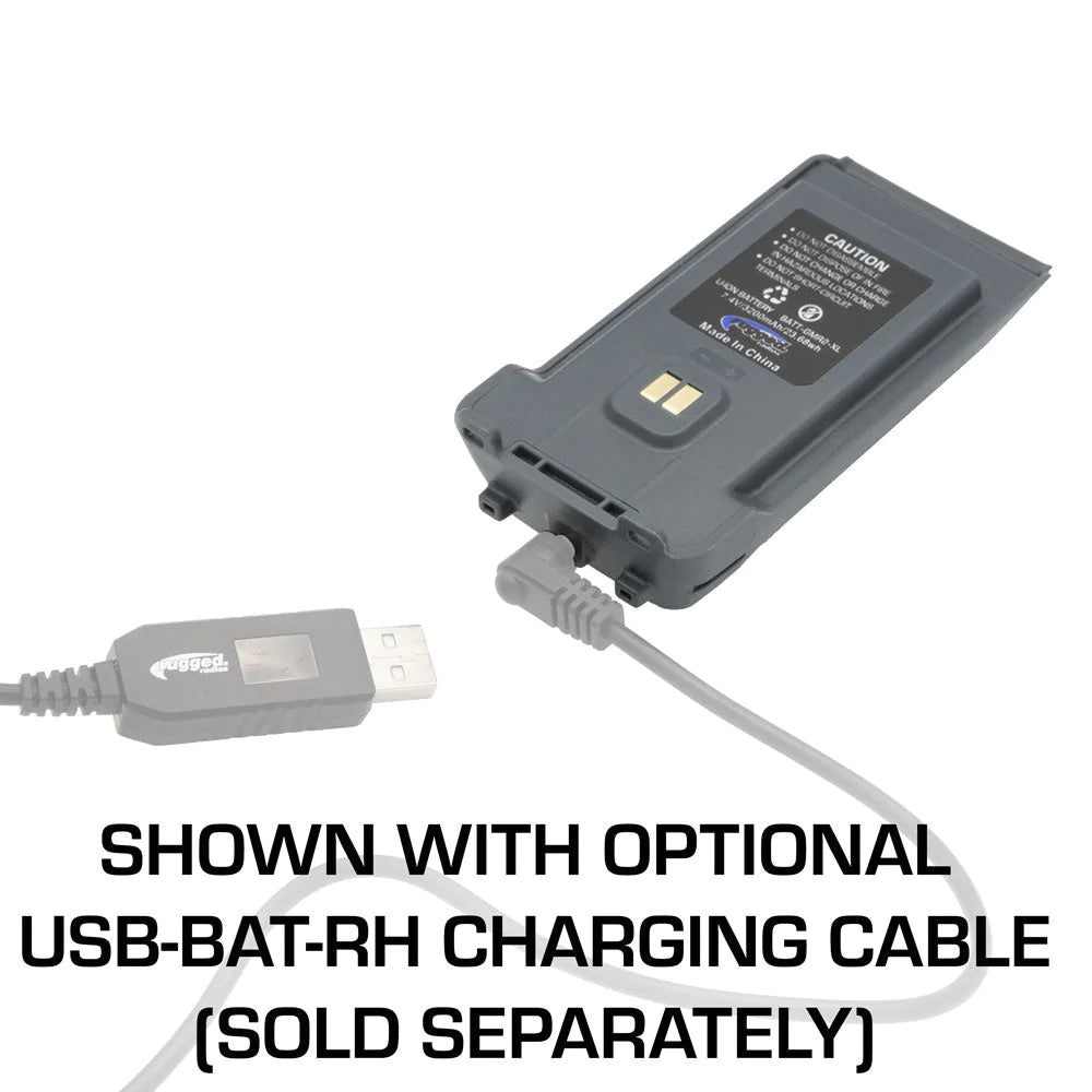 GMR2 Handheld Long-Lasting XL Battery with USB Charging Port - Rad Parts