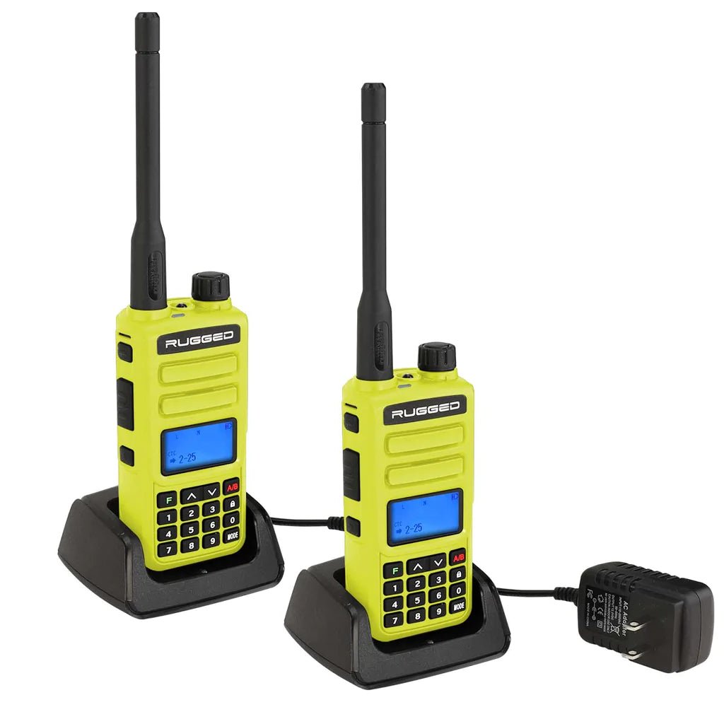 GMRS Handheld Radio 2 Pack | Rugged Radios - Rad Parts