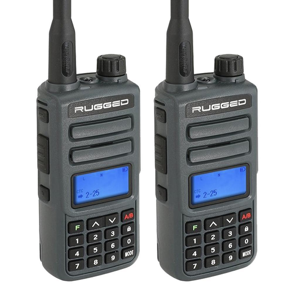 GMRS Handheld Radio 2 Pack | Rugged Radios - Rad Parts