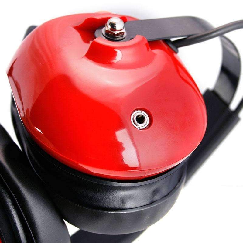 H42 Behind the Head (BTH) Headset for 2-Way Radios - Red - Rad Parts