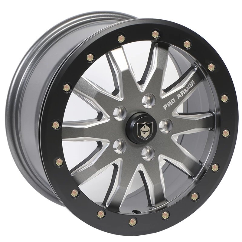 Halo 10 Beadlock 16x7 Wheels 5 Lug RZR Pro R and Turbo R | Pro Armor - Rad Parts
