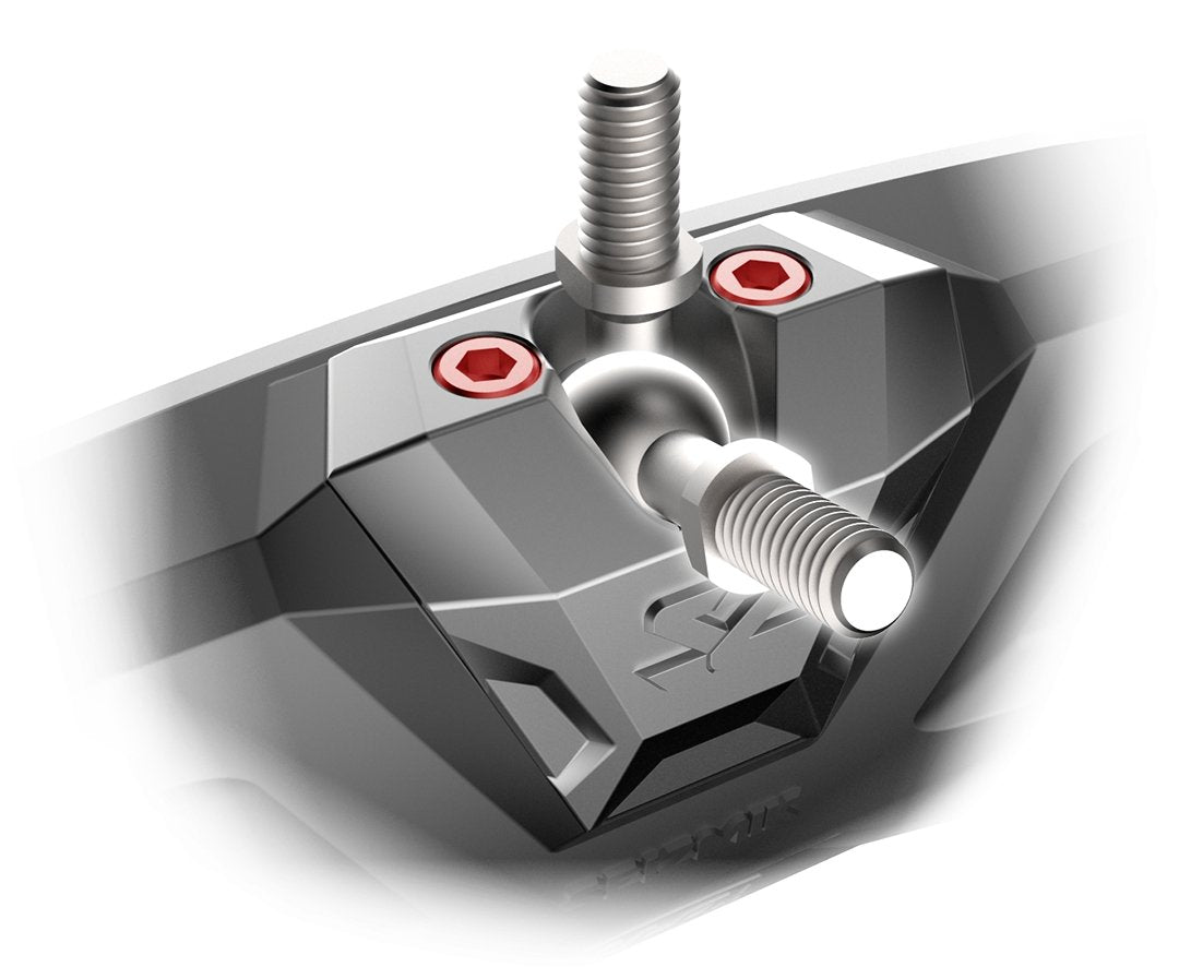 Halo-RA CAST Rearview Mirror with 2.0″ Round Tube Mount | Seizmik 18025 - Rad Parts