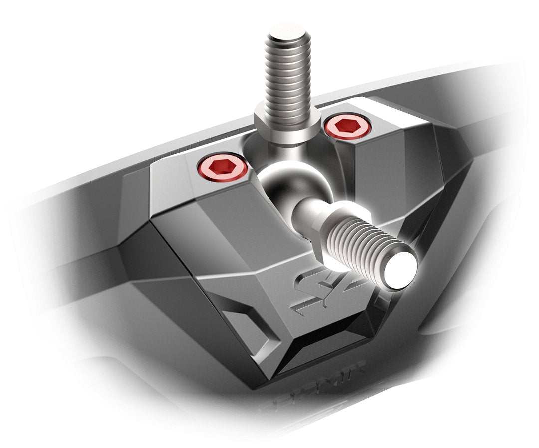 Halo-RA CAST Rearview Mirror with 2.0″ Round Tube Mount | Seizmik 18025 - Rad Parts