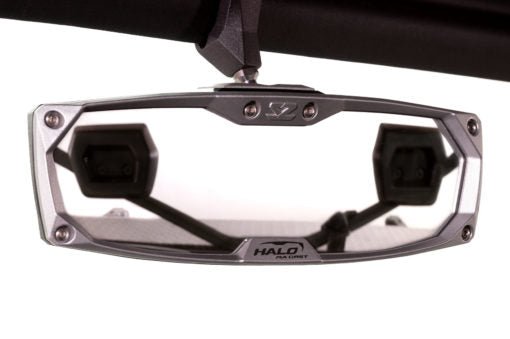 Halo-RA CAST Rearview Mirror with 2.0″ Round Tube Mount | Seizmik 18025 - Rad Parts