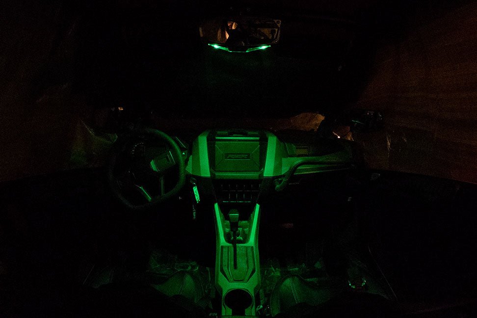 Halo-RA LED Rearview Mirror Can-Am Defender | Seizmik 18023 - Rad Parts