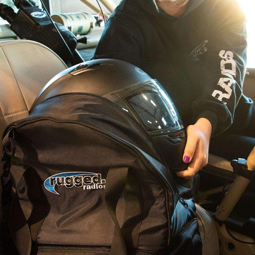 Helmet Bag with Bottom Storage Compartment | Rugged Radios - Rad Parts
