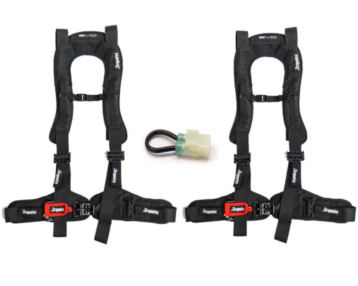 Honda Talon 4 Point Harness Kit EVO by DragonFire Racing for 14-0040 - Rad Parts