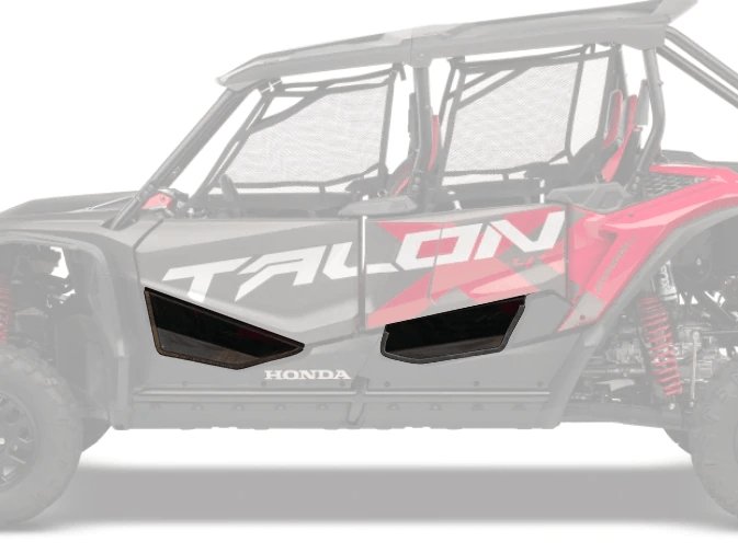 HONDA TALON-4 TINTED LOWER DOORS | SPIKE POWERSPORTS - Rad Parts