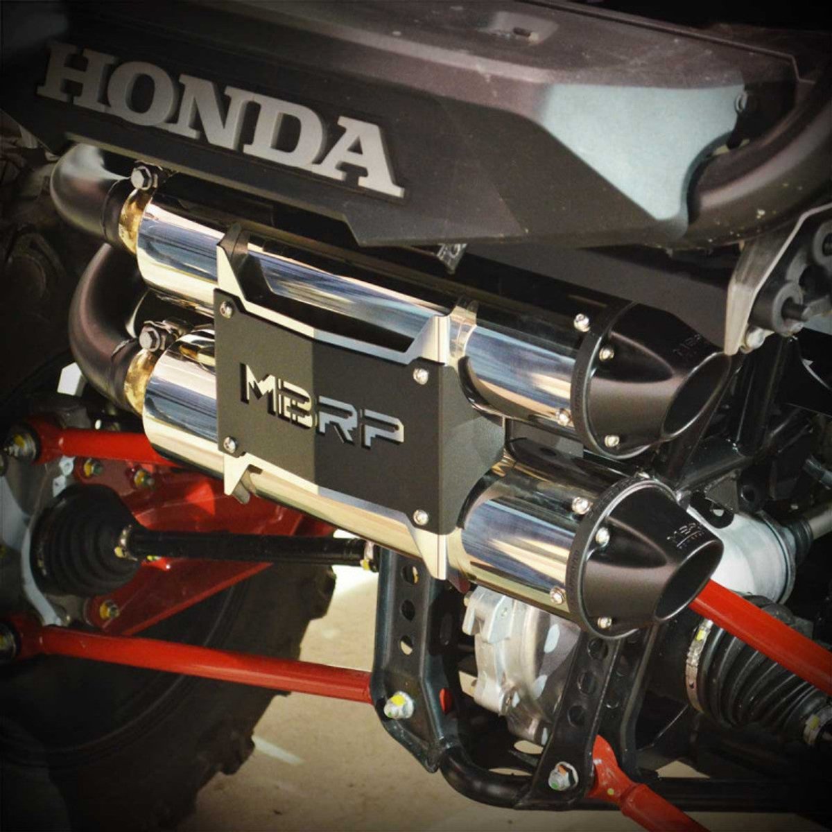 Honda Talon Dual Slip-On Exhaust System | MBRP - Rad Parts