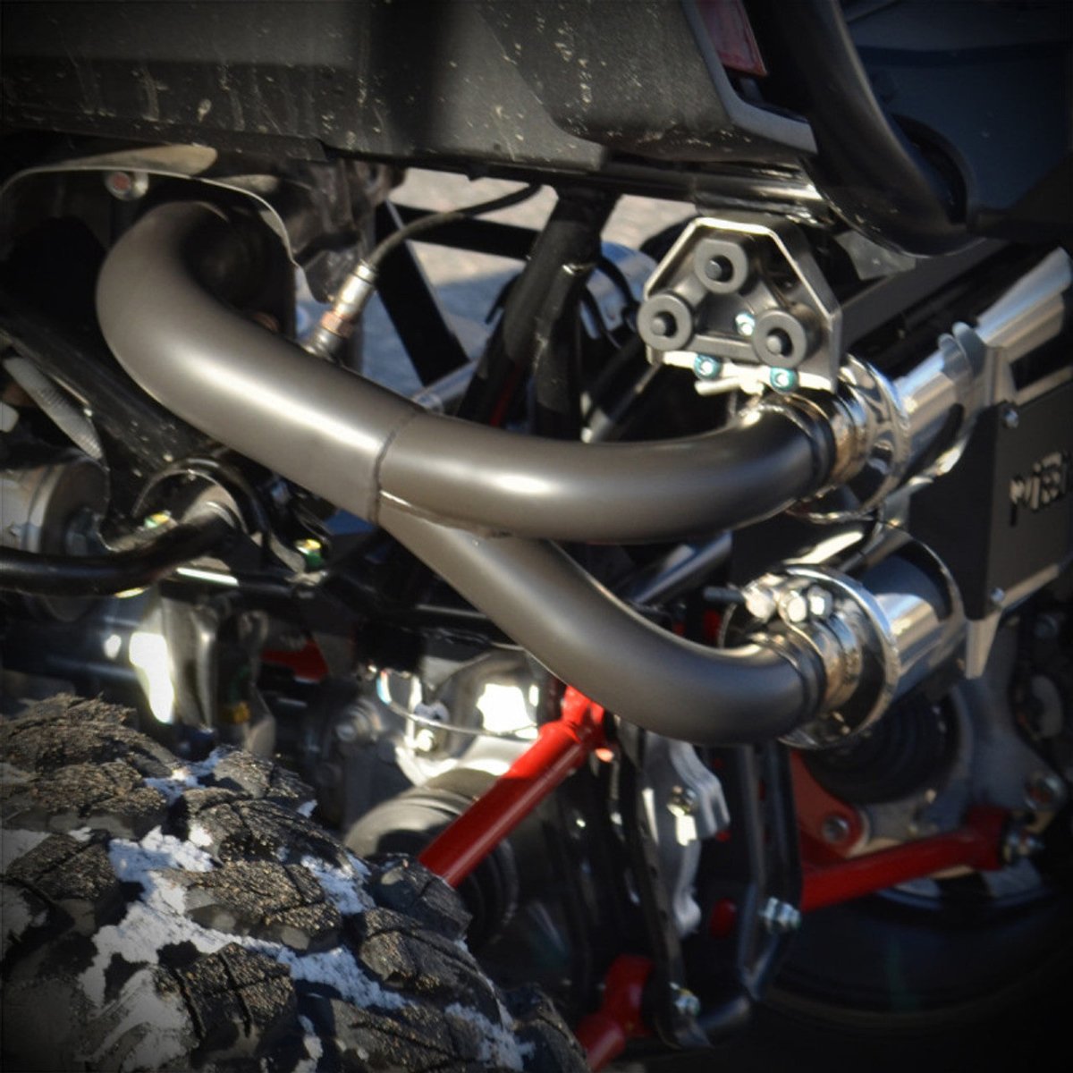Honda Talon Dual Slip-On Exhaust System | MBRP - Rad Parts