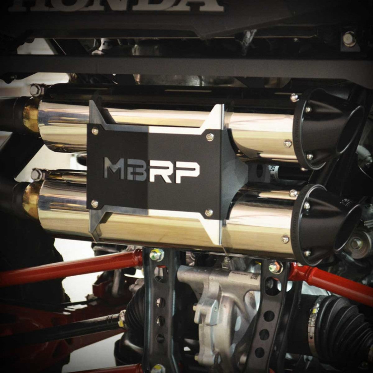 Honda Talon Dual Slip-On Exhaust System | MBRP - Rad Parts