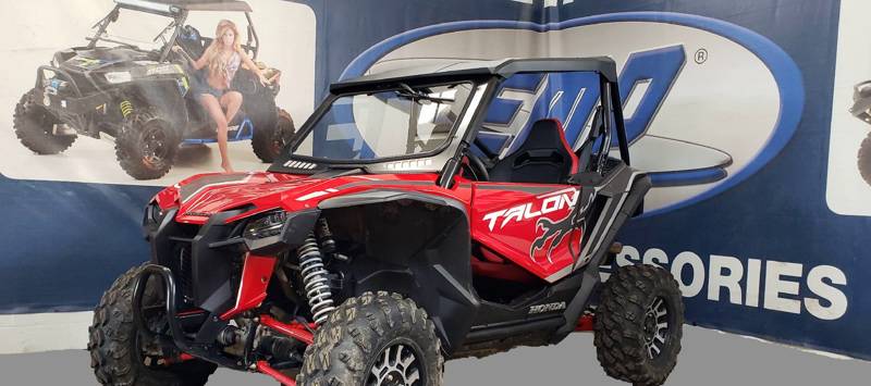 Honda Talon Laminated Safety Glass Windshield (DOT Rated) | Extreme Metal Products - Rad Parts