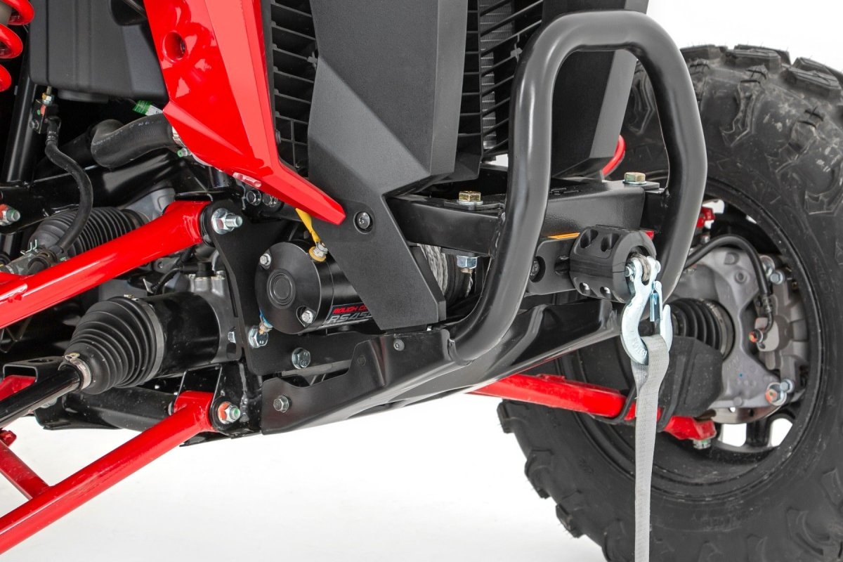 Honda Talon Winch Kit Mount with Synthetic Winch | Rough Country - Rad Parts