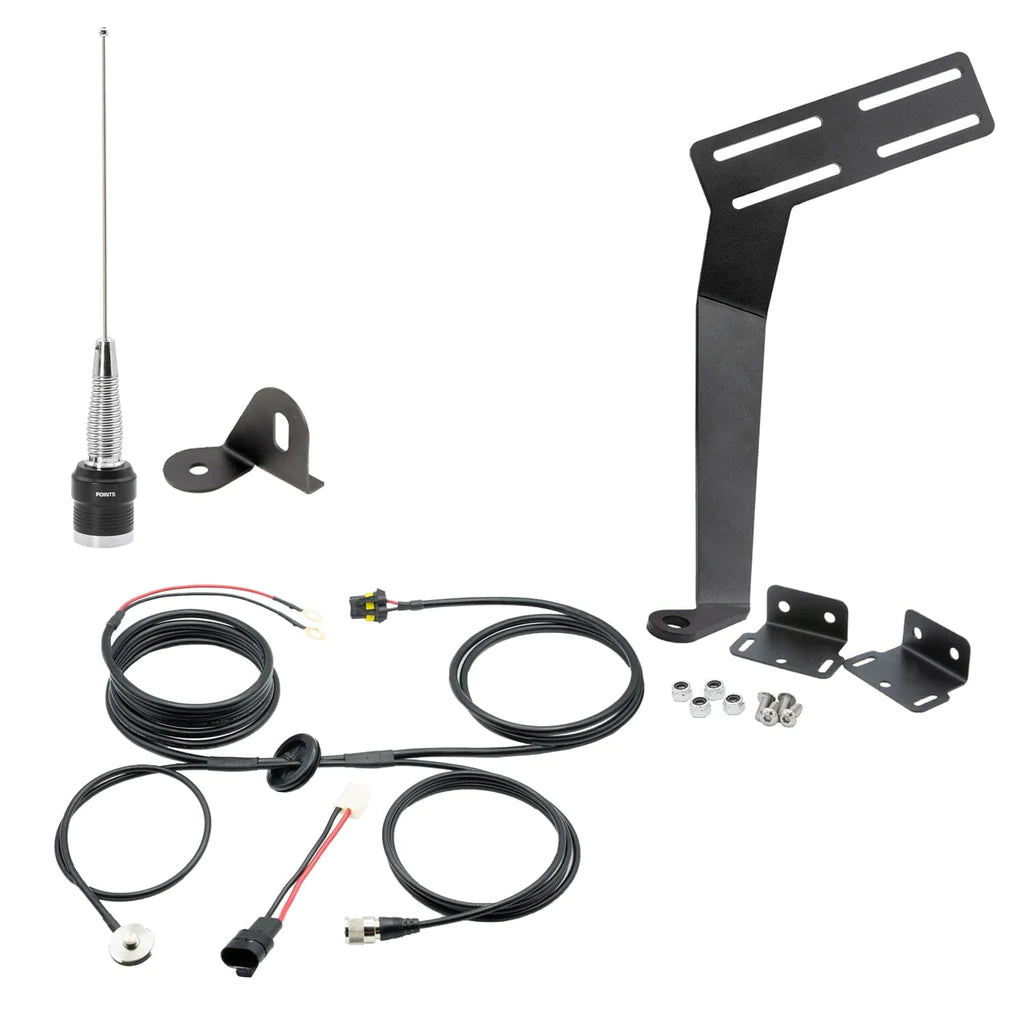 Jeep Wrangler JK and JKU Two-Way GMRS Mobile Radio Kit | Rugged Radios - Rad Parts