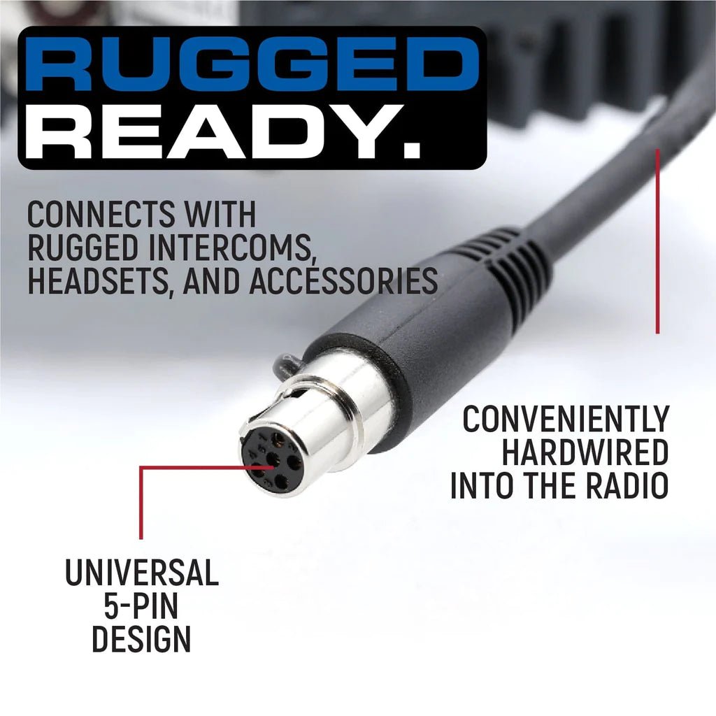 Jeep Wrangler JL, JLU, and Gladiator JT Two-Way GMRS Radio Kit | Rugged Radios - Rad Parts