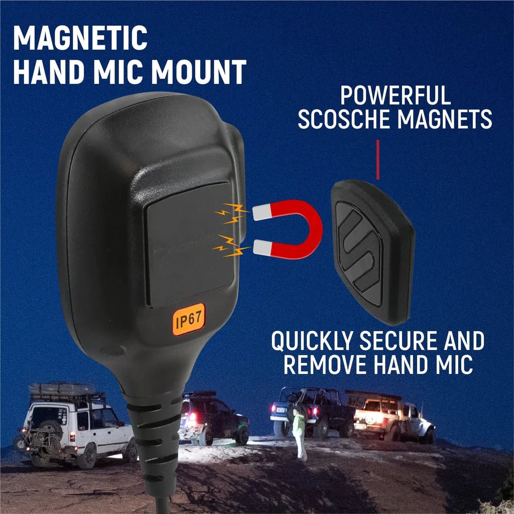 Jeep Wrangler JL, JLU, and Gladiator JT Two-Way GMRS Radio Kit | Rugged Radios - Rad Parts