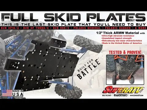 Kawasaki KRX 1000 Full Skid Plate | SuperATV - Rad Parts
