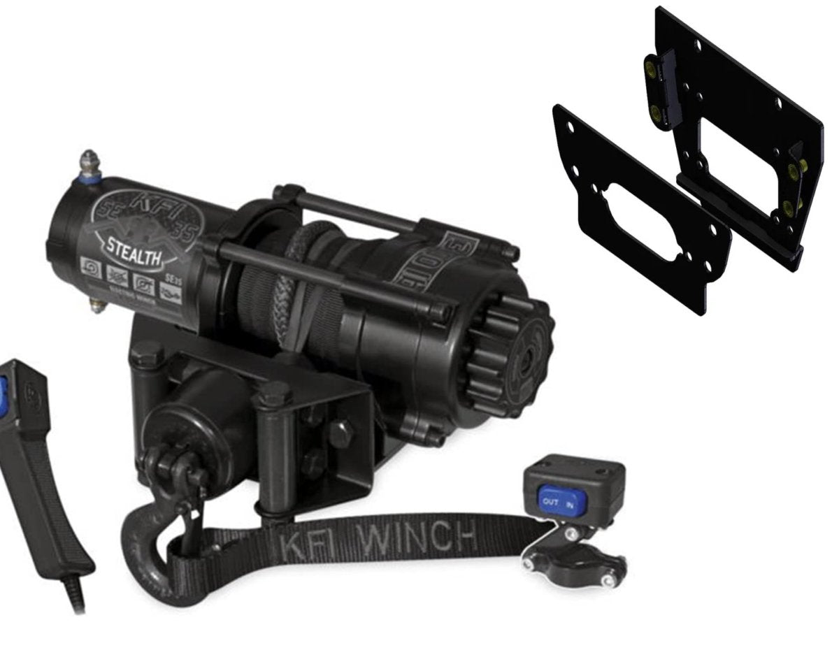 Kawasaki KRX 1000 Winch and Winch Mount Kit | KFI - Rad Parts