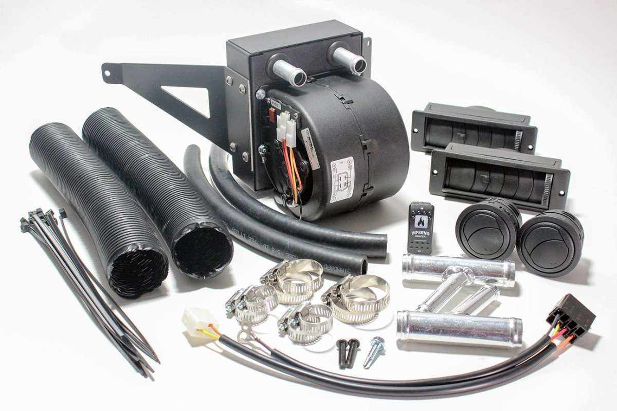 Kawasaki Teryx KRX 1000 Cab Heater with Defrost (2020-Current) - Rad Parts