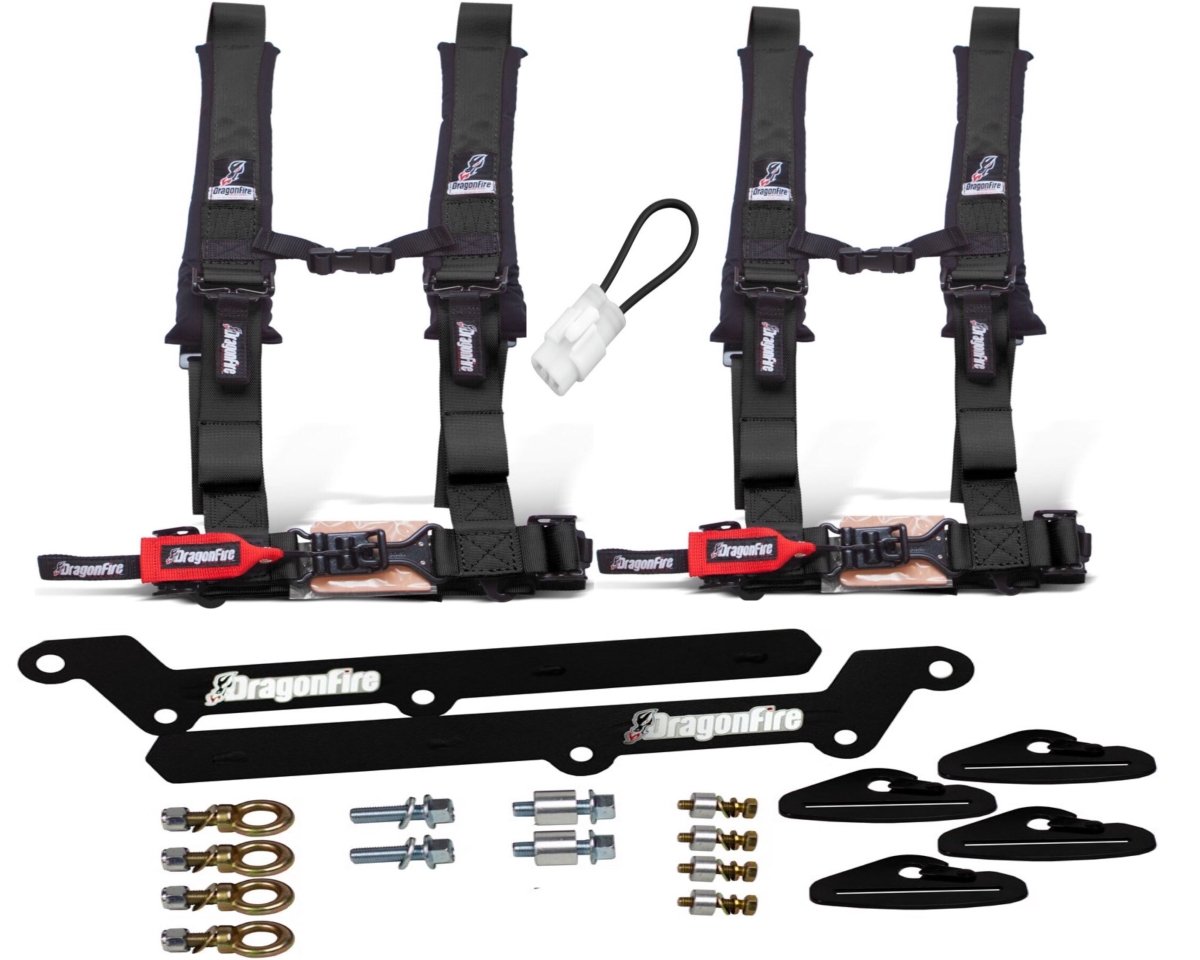 KRX 1000 2" 4 Point Harness Kit - Rad Parts