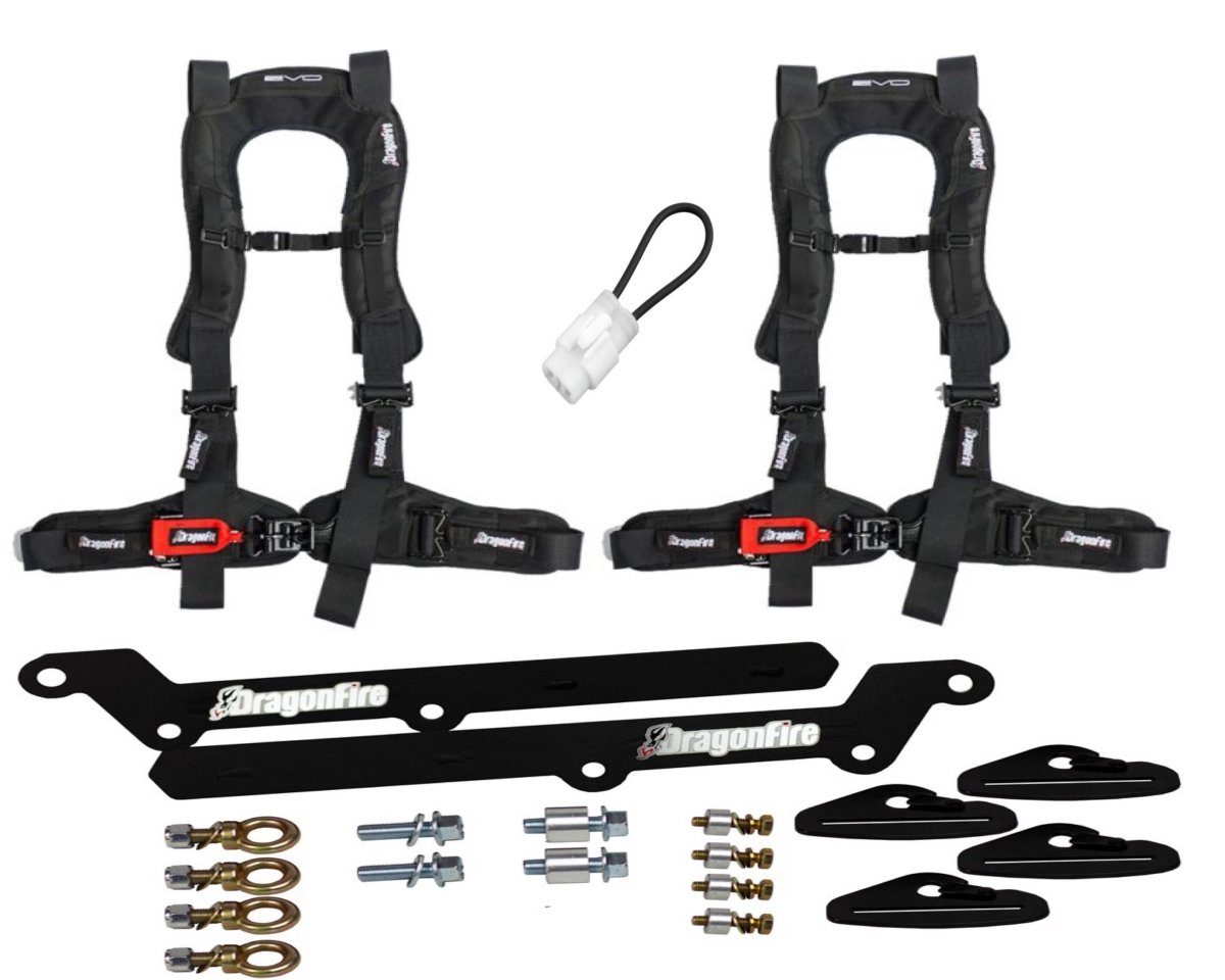 KRX 1000 2" 4 Point Harness Kit - Rad Parts