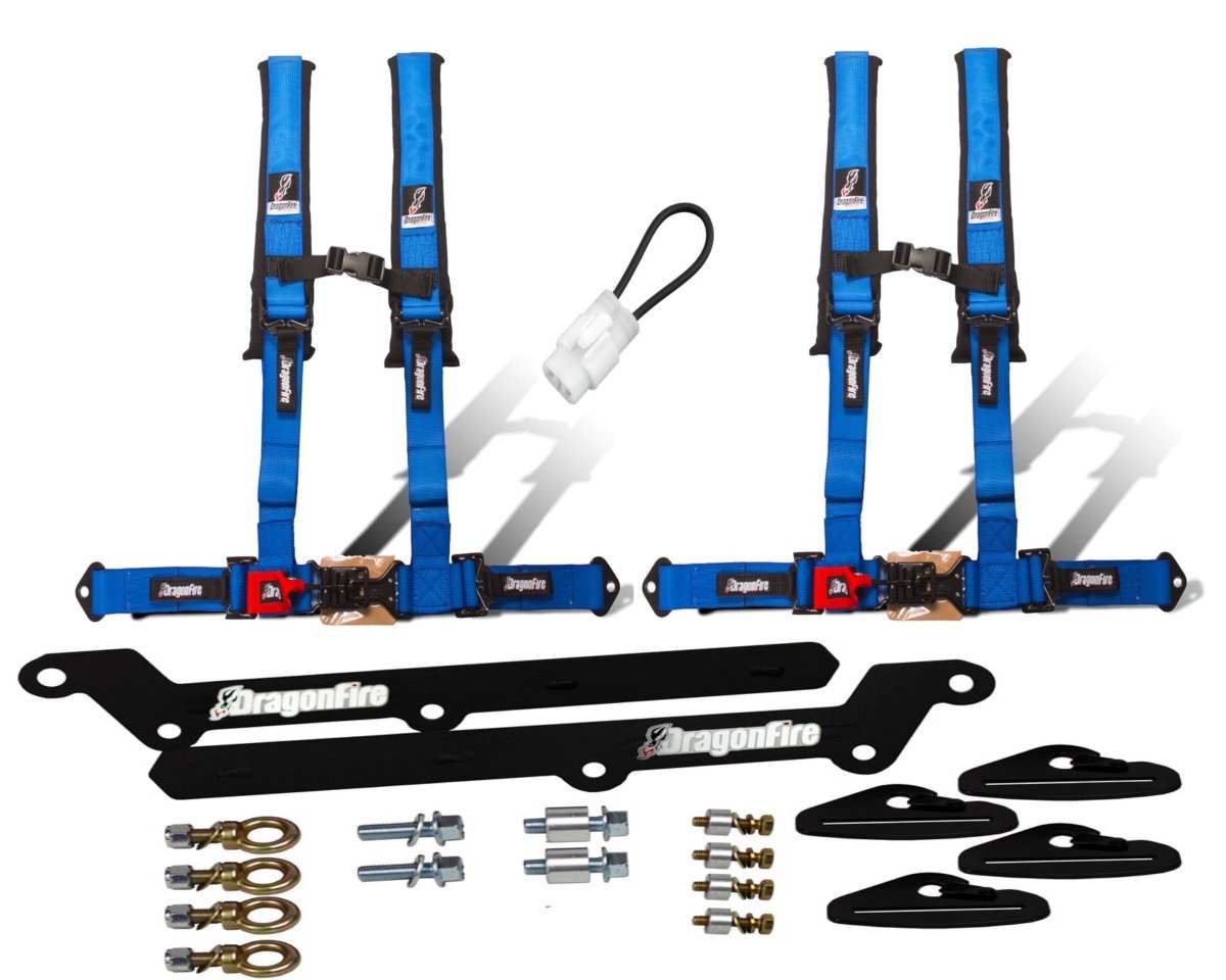 KRX 1000 2" 4 Point Harness Kit - Rad Parts