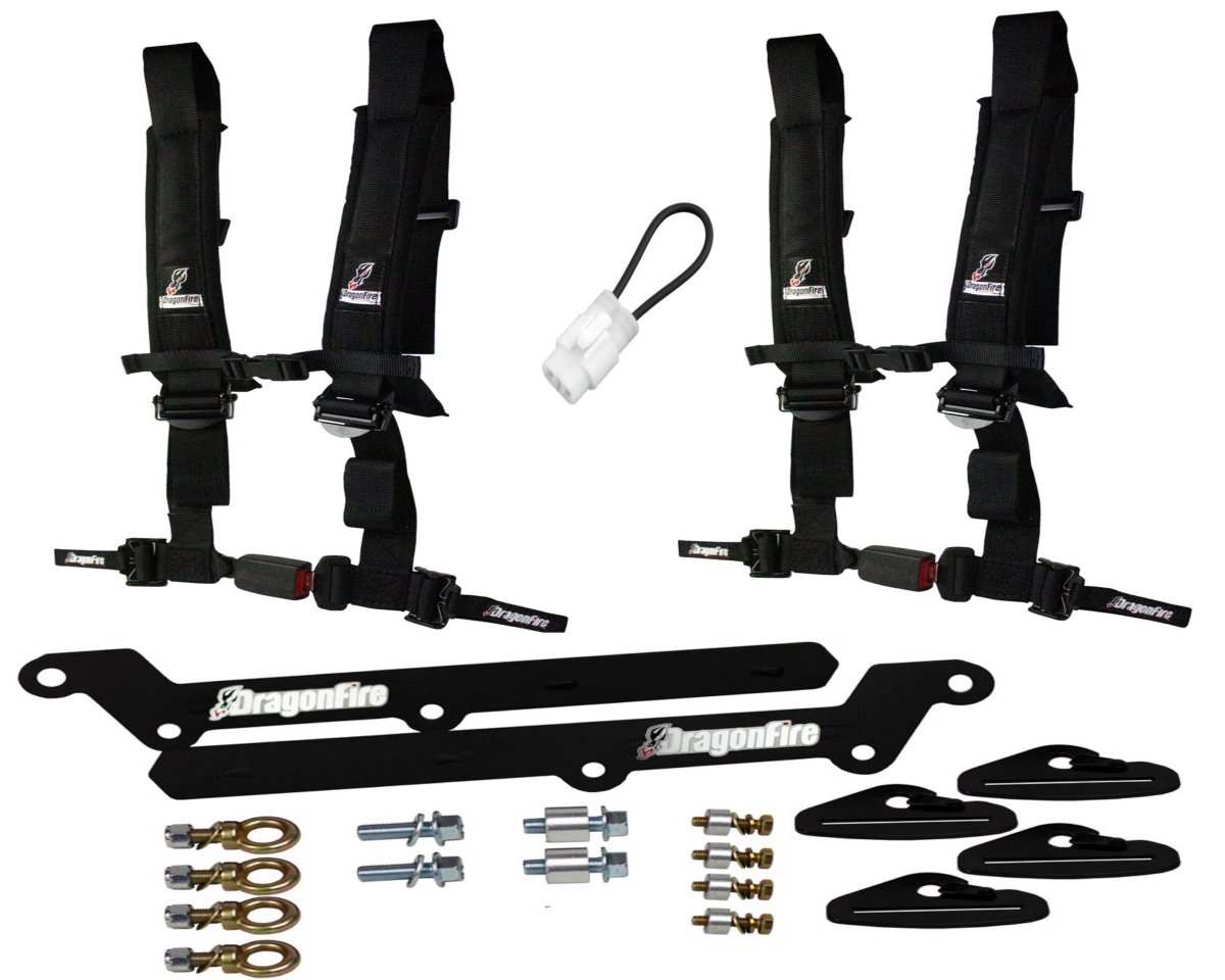 KRX 1000 2" 4 Point Harness Kit - Rad Parts