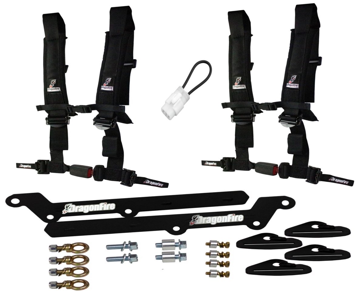 KRX 1000 2" Auto Latch 4 Point Harness Kit ** Clearance** - Rad Parts