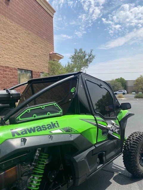 KRX 1000 2-SEAT Cab Enclosure "THE VAULT" Upper Side Doors & Panels | Dirt Warrior - Rad Parts