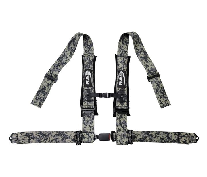 KRX 1000 3" Auto Latch 4 Point Harness Kit | RAD - Rad Parts