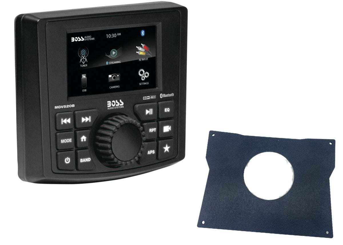 KRX 1000 Bluetooth Stereo Package with Back-up Camera Inputs | Boss Audio - Rad Parts