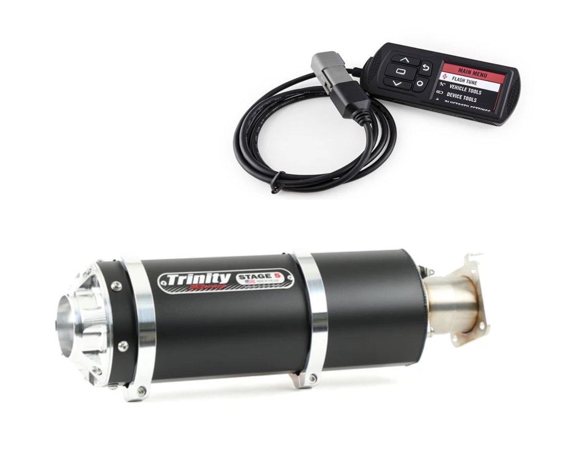 KRX 1000 Slip On Exhaust by Trinity Racing - Rad Parts