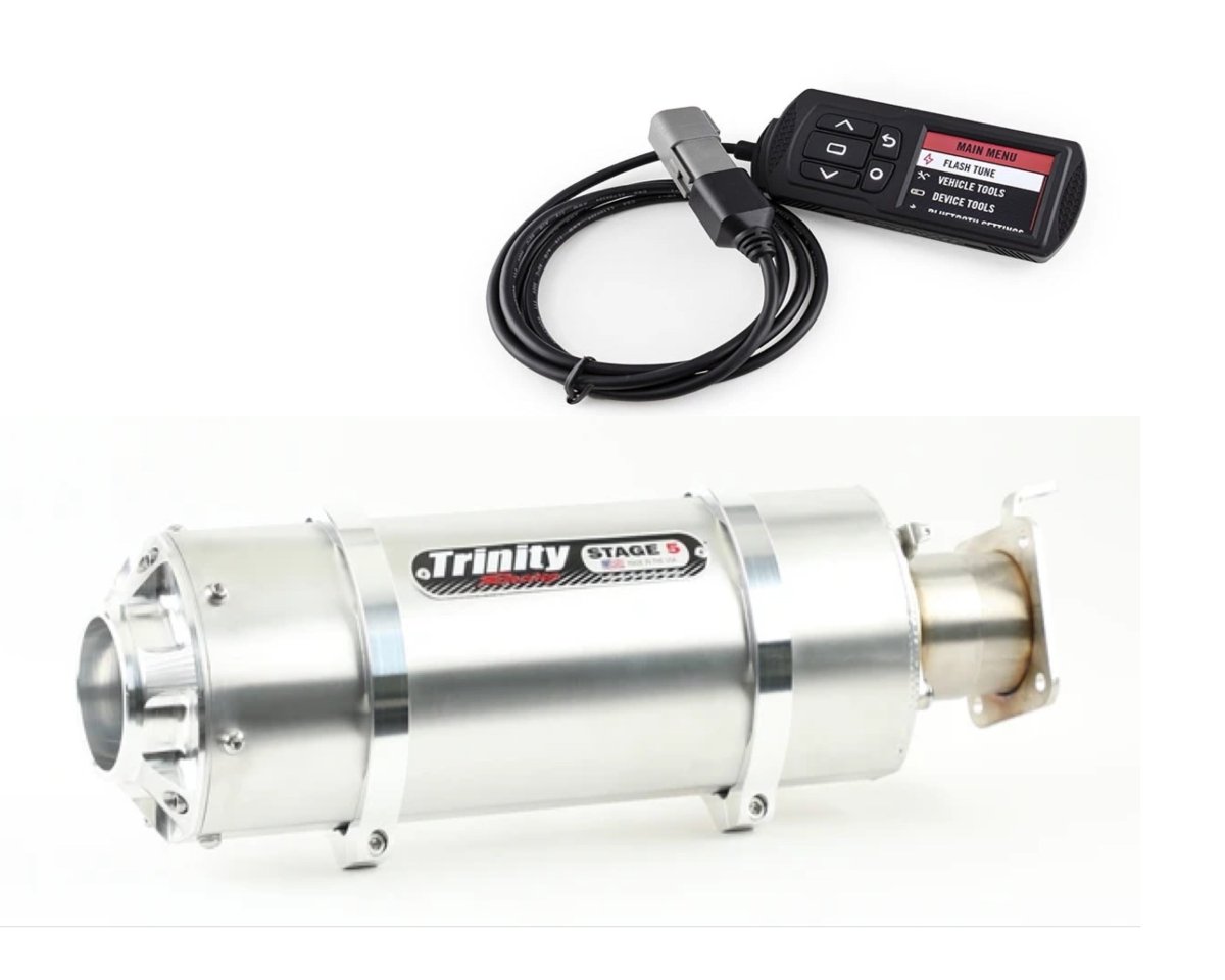 KRX 1000 Slip On Exhaust by Trinity Racing - Rad Parts