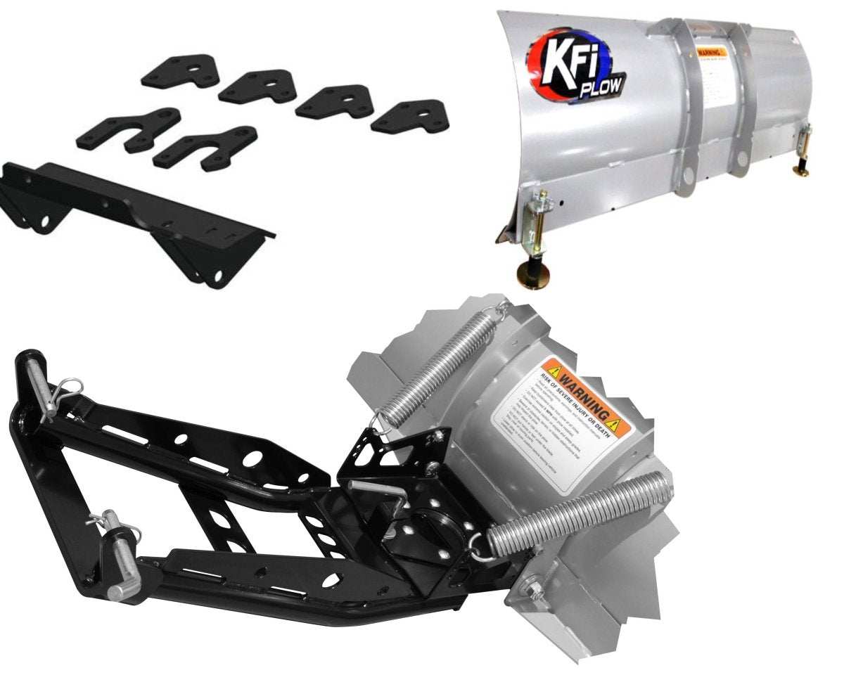 KRX 1000 Snow Plow Kit | Plow Mount | Push Tubes | Snow Plow Blade - Rad Parts
