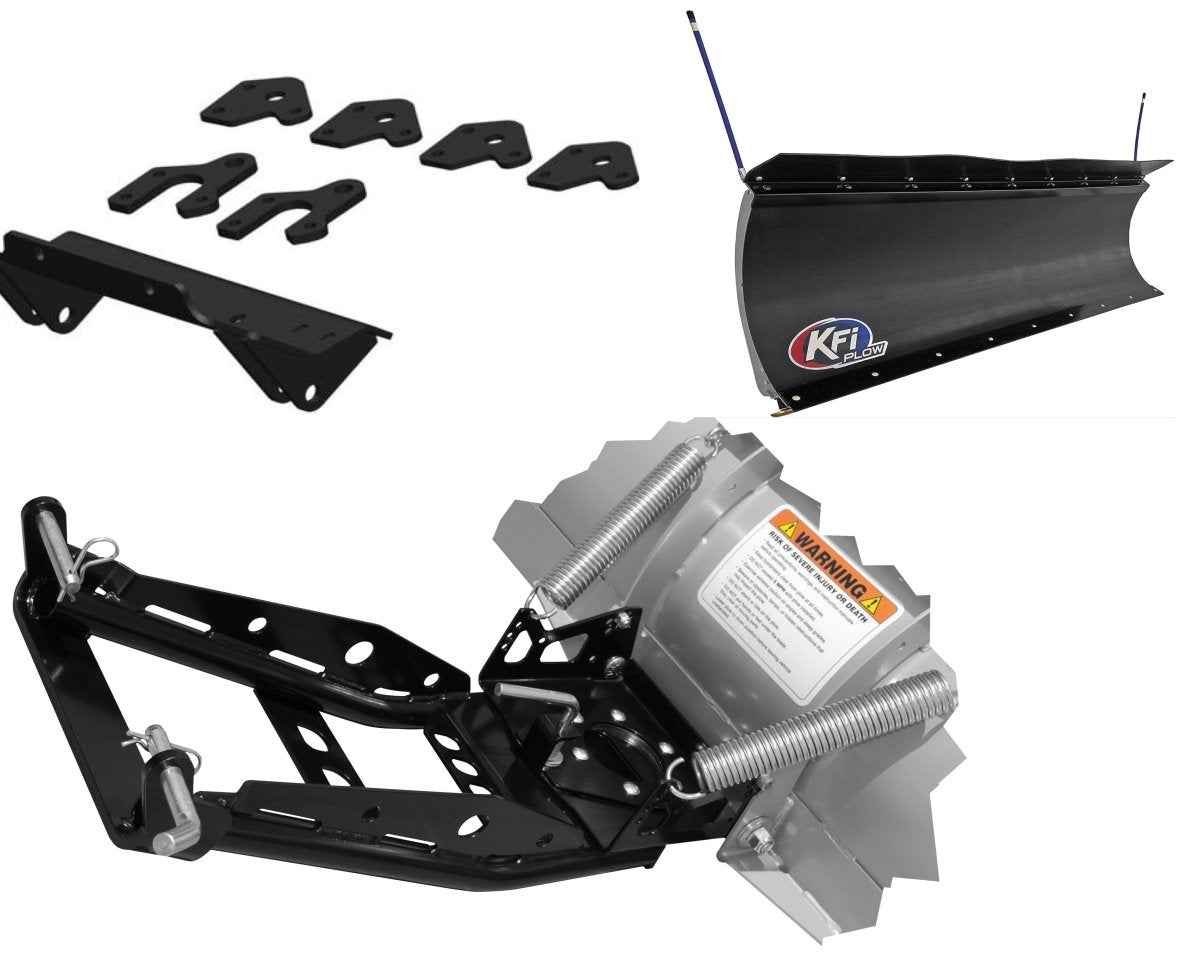 KRX 1000 Snow Plow Kit | Plow Mount | Push Tubes | Snow Plow Blade - Rad Parts