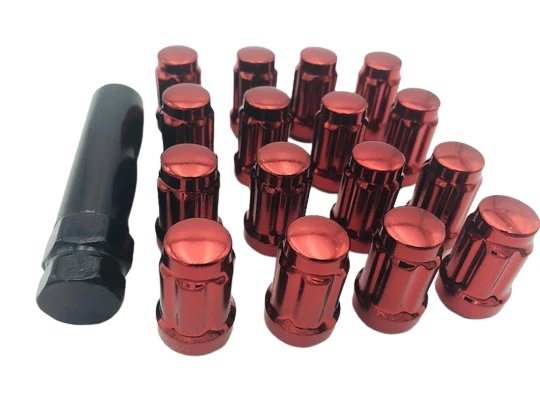 KRX 1000 Spline Drive Locking Lugs w Key 12x1.25 - Rad Parts