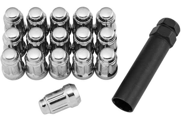 KRX 1000 Spline Drive Locking Lugs w Key 12x1.25 - Rad Parts