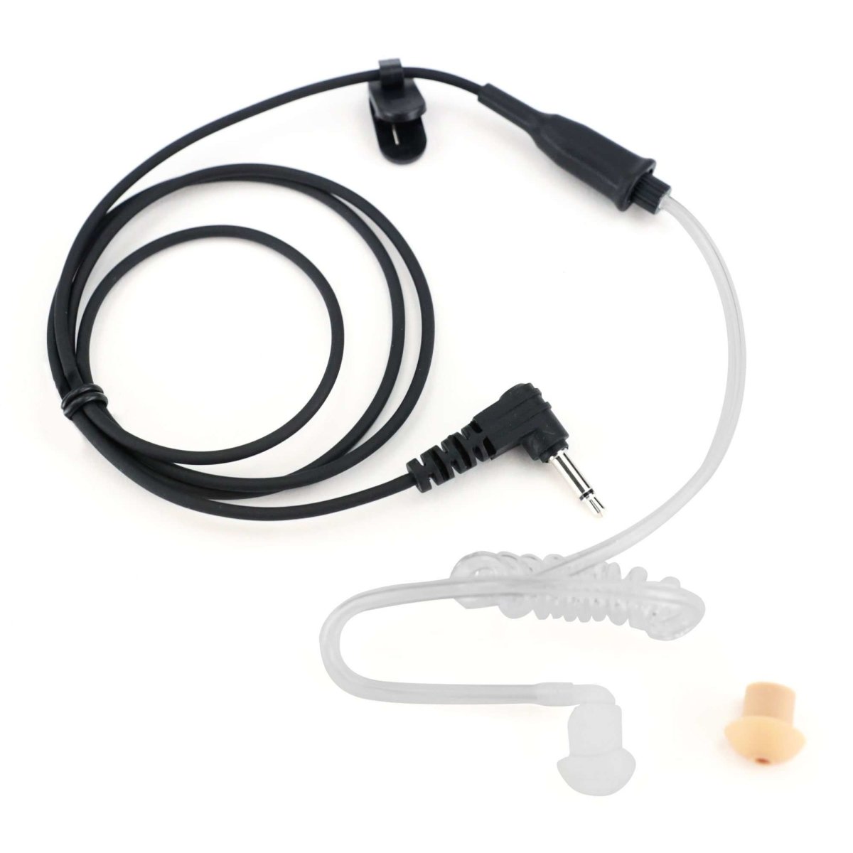 Listen-Only Acoustic Ear Piece Tube with 3.5mm plug - Rad Parts
