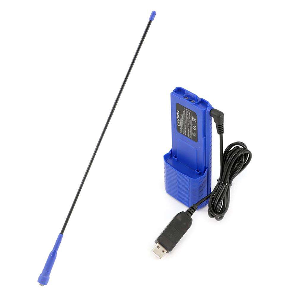 Long Range kit for R1 Handheld Radios - Long Range Antenna, XL Battery - Rad Parts