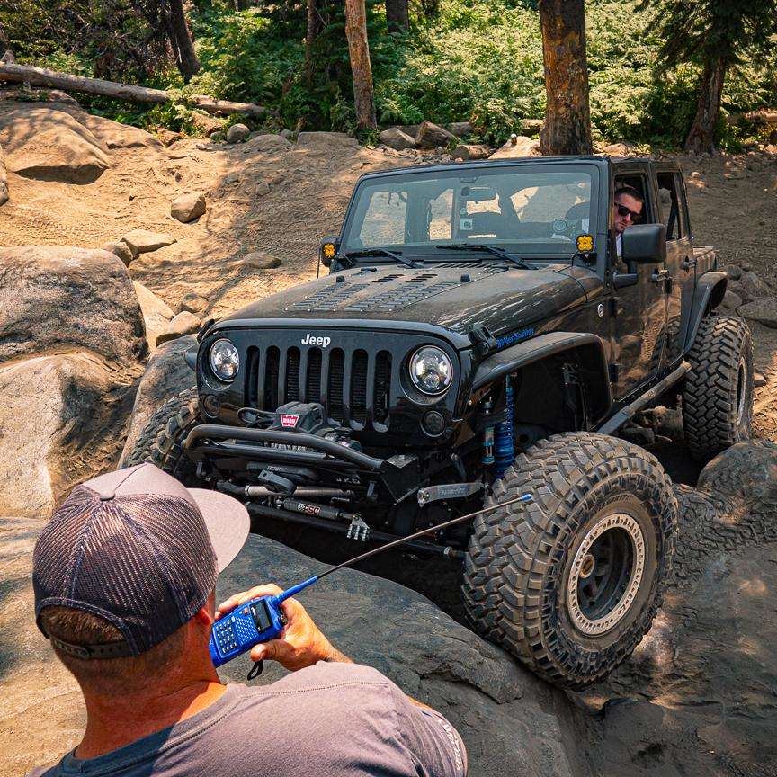 Long Range kit for R1 Handheld Radios - Long Range Antenna, XL Battery - Rad Parts