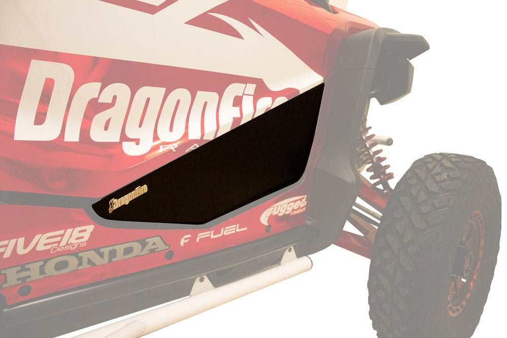 DragonFire Racing lower doors aluminum panel for Honda Talon 1000R and 1000X side-by-side off-road vehicle