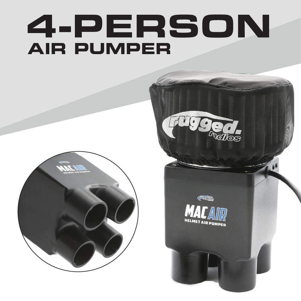 MAC Air 4-Person Helmet Air Pumper (Pumper Only) - Rad Parts